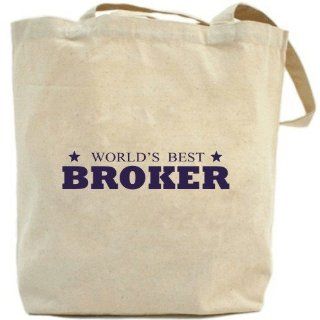 Canvas Tote Bag Beige  The Best Broker Of The World