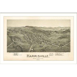 Historic Harrisville, West Virginia, c. 1899 (M) Panoramic