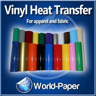 Cad cut Vinyl Heat Transfer Material for Apparel 20x15