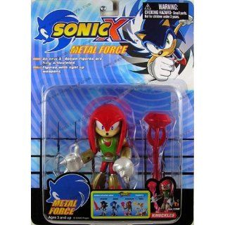 Sonic X METAL FORCE Knuckles with Light Up Weapon: Toys
