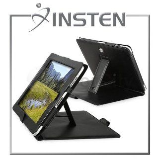 Insten Black Leather Case Smart Cover Stand for Ipad 1 1st