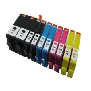 10 pk 564XL Combo Ink Cartridge for HP Photosmart B8558 C309 C309a