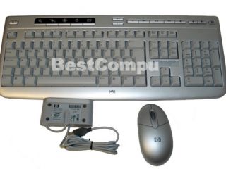 New Orig HP Wireless Keyboard Mouse Combo Y Raj HP1
