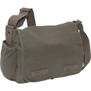 Rothco Classic Messenger Bag (Olive): Sports & Outdoors