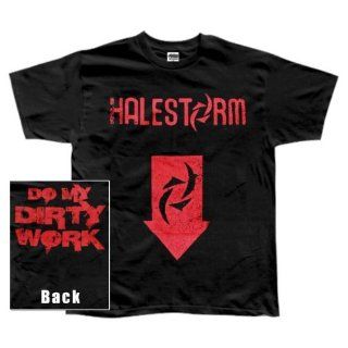 Halestorm   Dirty Work T Shirt   X Large Clothing