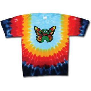 Grateful Dead Butterfly Bears Youth Tie Dye T Shirt