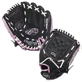 Rawlings Youth Players 10 T Ball Baseball Gloves BLACK