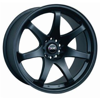 XXR 522 17x8 Flat Black 5 100/5 114.3 +48mm Wheels  