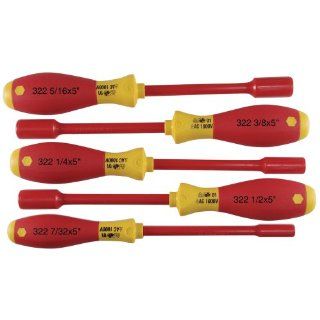 Insulated Nut Driver 5Pc Inch Set 732   1/2 Home