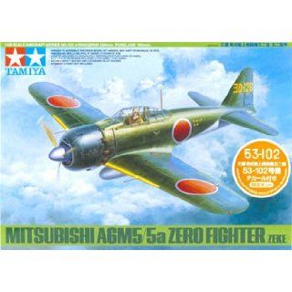  A6M5 Zero Fighter (Zeke) 53 102 (Plastic Model Airplane Toys & Games