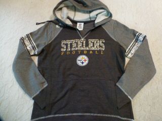  Steelers Hooded Hoodie Huddle II Jersey Sweatshirt New