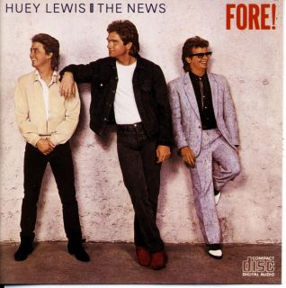 Huey Lewis The News Fore CD 10 Songs Mario Cipollina Johnny Colla Bill