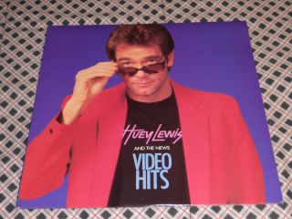 Huey Lewis and The News Video Hits Laserdisc RARE Footage and Music