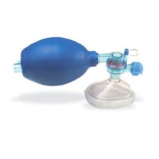 Mercury Medical CPR Resuscitator Bag w/Mask and Expandable