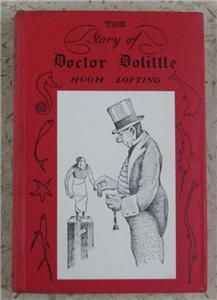  Edition The Story of Doctor Dolittle Hugh Lofting w Dust Jacket