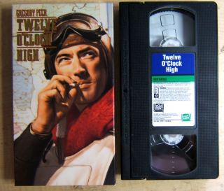  Clock High Gregory Peck Hugh Marlowe Mint VHS 086162107535