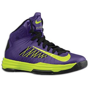 Nike Hyperdunk   Boys Grade School   Court Purple/Black/Atomic Green
