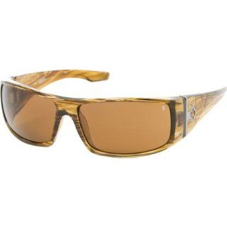 Spy Optic Cooper XL Polarized Sport Sunglasses   Brown