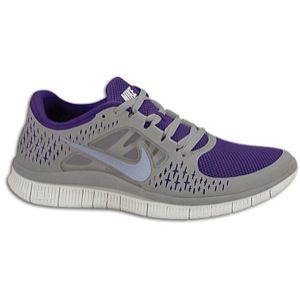 Nike Free Run + 3   Mens   Running   Shoes   Grand Purple/Sport Grey