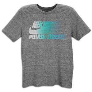 Nike The Streets Tri Blend T Shirt   Mens   Casual   Clothing   Grey