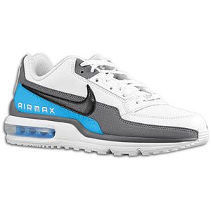 Nike Air Max LTD   Mens   Running   Shoes   White/Stealth/Blue Glow