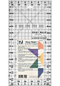 EZ Quilting Ruler 13 x 6 5 inch Patchwork Rotary Cutter Template