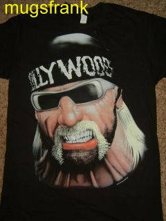 Hulk Hogan Hollywood Wrestling Black T Shirt