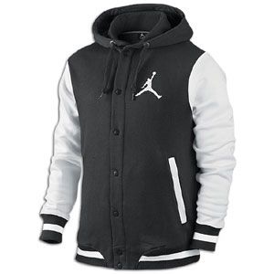 Jordan Varsity Hoodie   Mens   Basketball   Clothing   Black/White