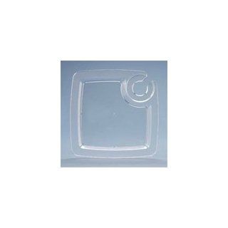 Berry Plastics Party Basics Clear 9 inch Partypal Plates w
