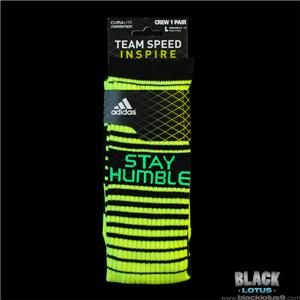  Team Speed Inspire Socks   RG III   Work Hard Stay Humble   size Large