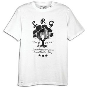 LRG Club House S/S T Shirt   Mens   Casual   Clothing   White