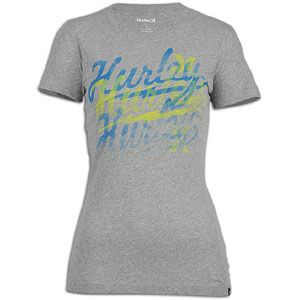 Hurley Firing Perfect Crew T Shirt   Womens   Casual   Clothing