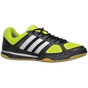 adidas Top Sala X   Mens   Soccer   Shoes   Black/Chrom/Slime