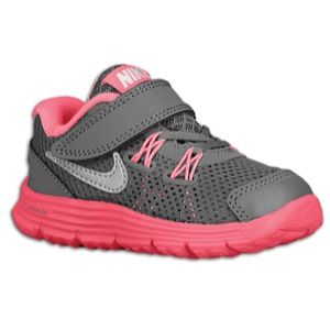 Nike LunarGlide 4   Girls Toddler   Cool Grey/Polarized Pink/Dynamic