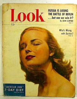 Mar 15 1949 Look Humphrey Bogart Rita Hayworth