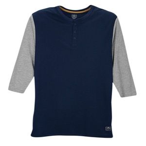 Nike Classic DFB 3/4 Henley   Mens   Casual   Clothing   Midnight