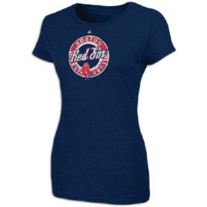 Majestic MLB Retro T Shirt   Womens   Baseball   Fan Gear   Red Sox