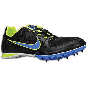 Nike Zoom Rival MD 6   Mens   Track & Field   Shoes   Black/Blue Glow