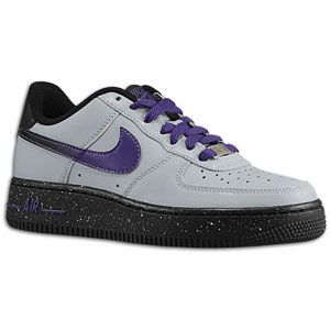 Nike Air Force 1 Low 06   Boys Grade School   Wolf Grey/Court Purple