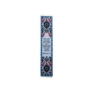  Rugs, Woven Oriental Bible Bookmark (Psalms 1211 2)