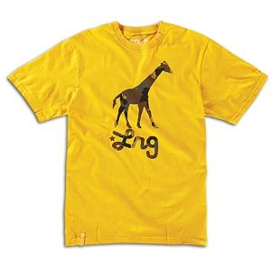LRG Camo Giraffe T Shirt   Mens   Skate   Clothing   Mustard