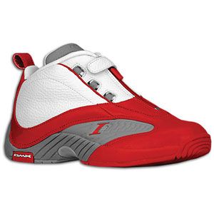 Reebok Answer IV   Boys Grade School   Basketball   Shoes   White/Red