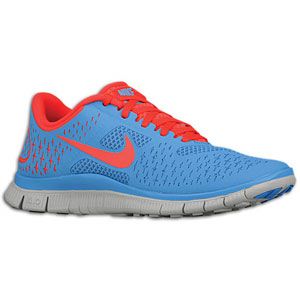 Nike Free Run 4.0   Womens   Running   Shoes   University Blue/Bright