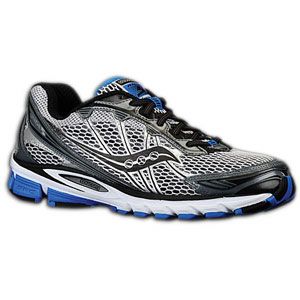 Saucony ProGrid Ride 5   Mens   Running   Shoes   Silver/Grey/Blue