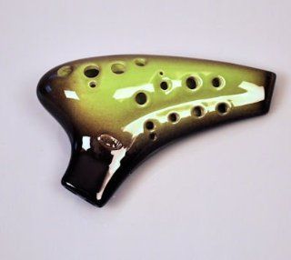 New Double Ocarina with Range of Two Octaves Musical