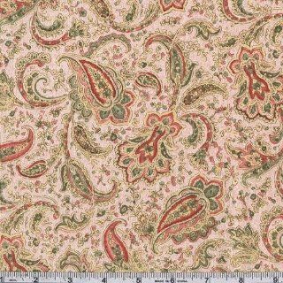 125 Wide Scented Memories Paisley Pink Fabric By The