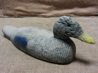 Vintage Wooden Duck Decoy Antique Old Decoys Hunting Geese Wood Hunt