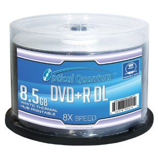 Optical Quantum 8X 8.5GB DVD+R Double Layer Blank Disc
