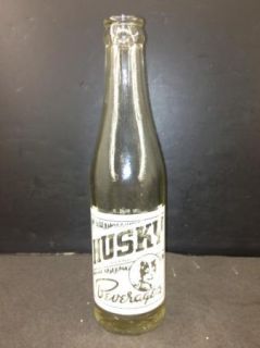 An Old and Authentic Soda Bottle Husky Marysville Washington