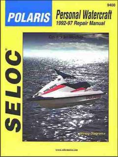 Essential Polaris Jet Ski Repair Shop Manual 1992 1993 1994 1995 1996